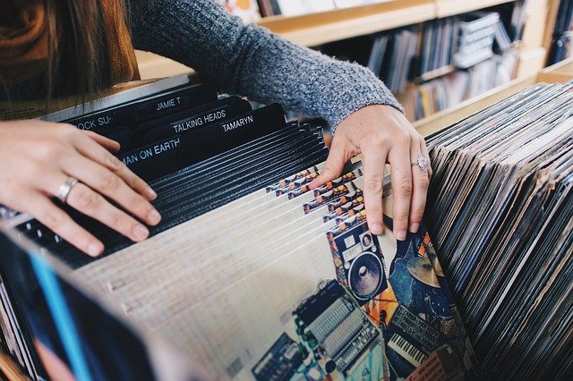 prodejna vinylových desek